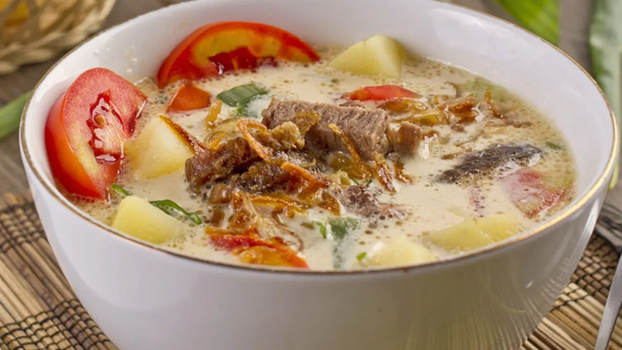 soto betawi daging kambing