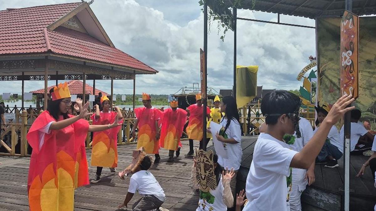 Ketika Anak-anak Palangka Raya Menyuarakan Rimba yang Terbakar