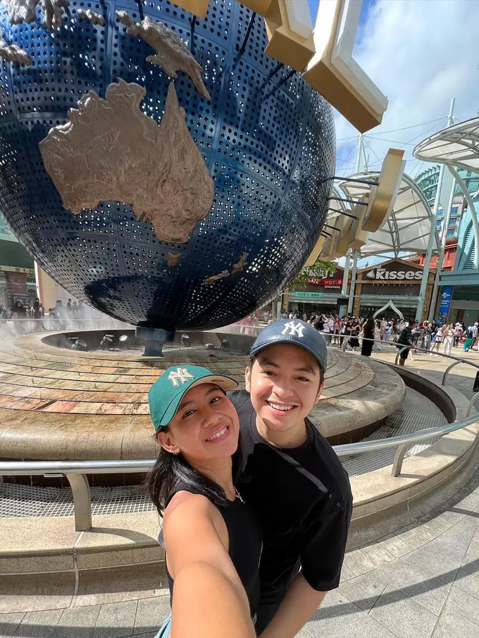 Angga Yunanda dan Shenina CInnamon (Instagram/angga)