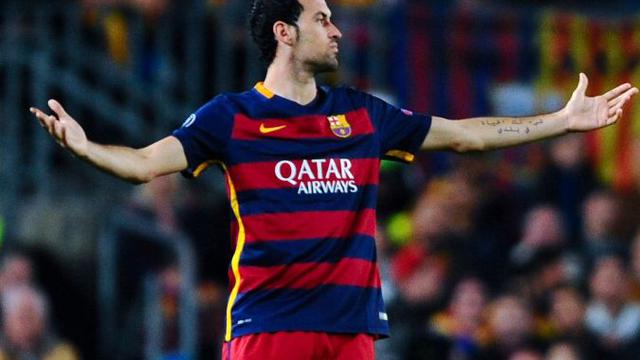 Gelandang Barcelona, Sergio Busquets (Liputan6.com)