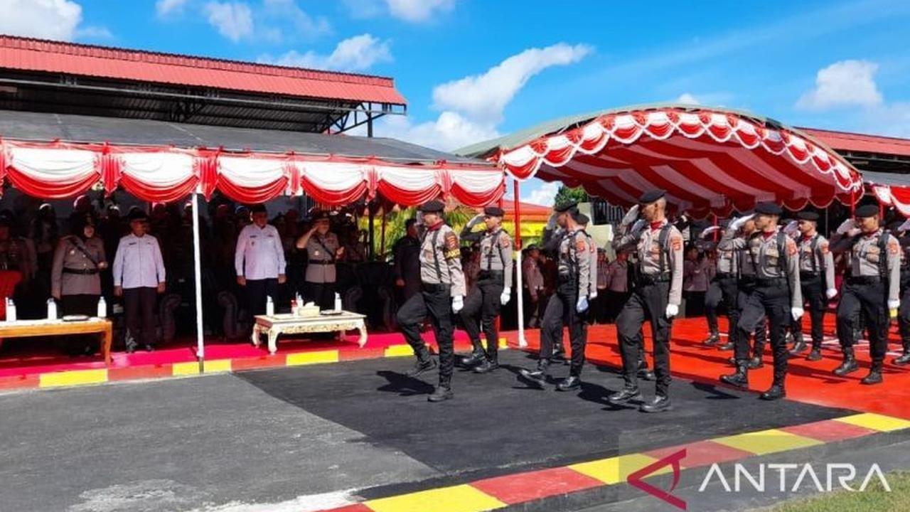 Kapolda Gorontalo Tekankan Disiplin Bintara Polri Baru dalam Tugas Pengabdian