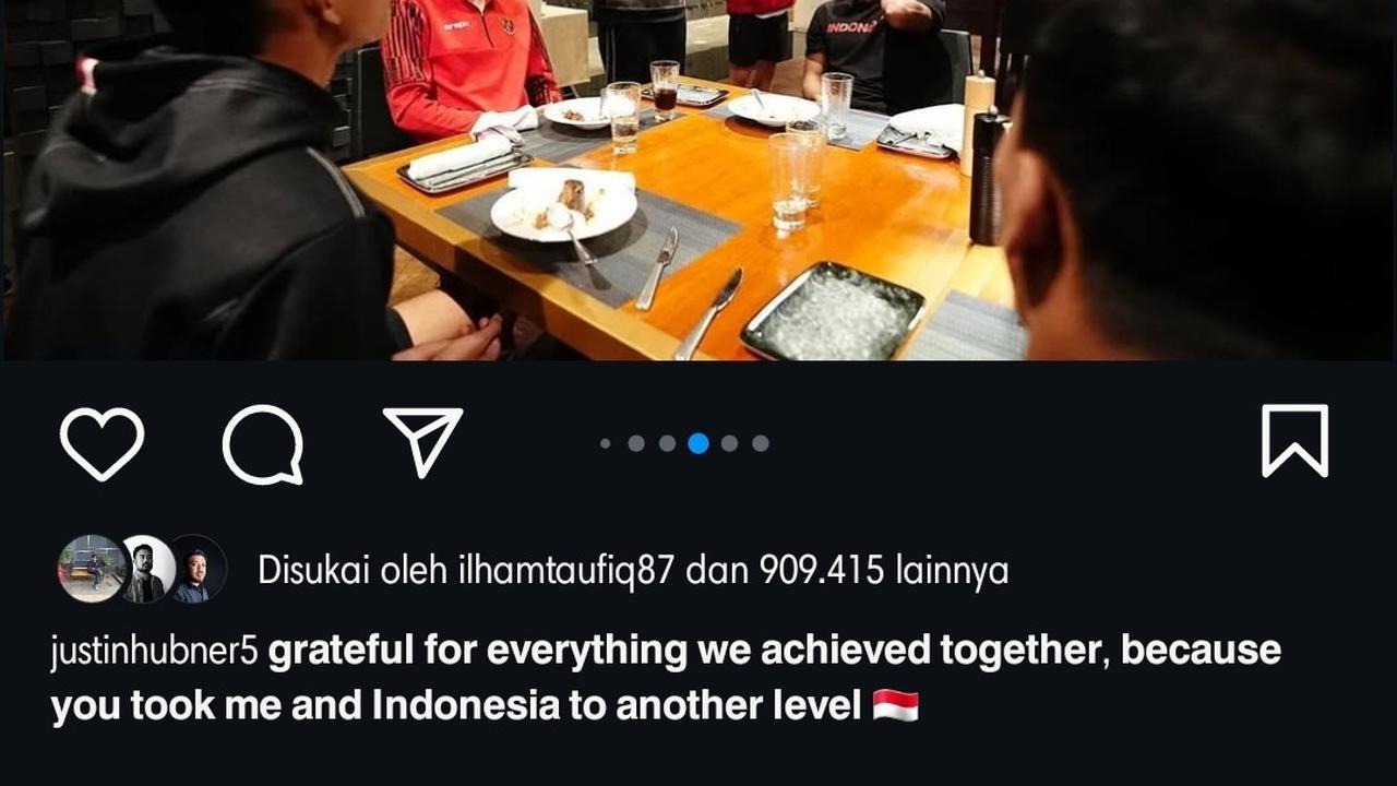 Pesan perpisahan emosional pemain TImnas Indonesia ke Shin Tae-yong