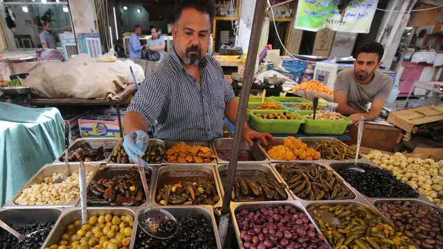 Ramadan, Begini Geliat Pedagang di Pasar Baghdad