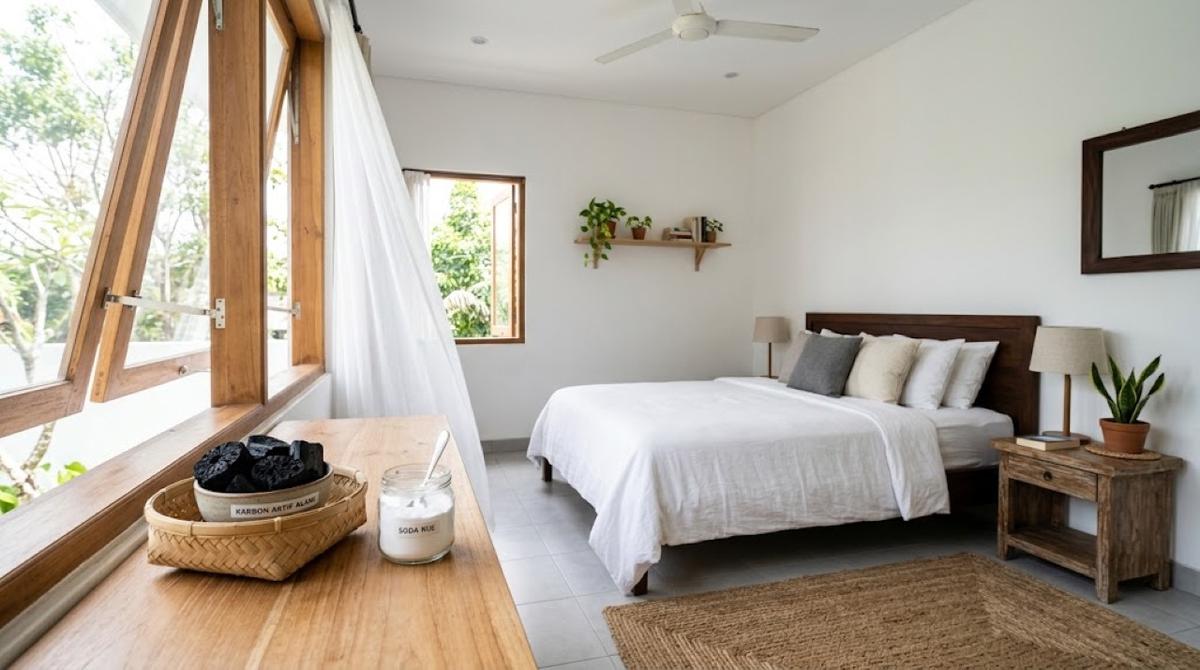 Cara Menghilangkan Bau Lembap di Kamar Tanpa Pewangi