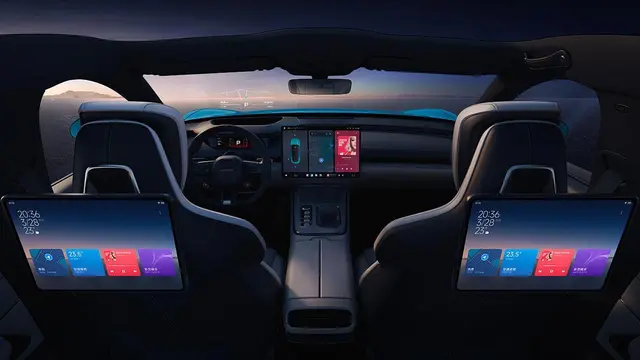 Interior Kabin Xiaomi SU7