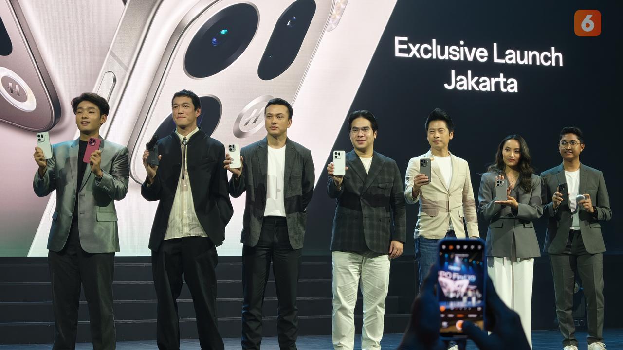 Peluncuran Oppo Find X9 dan Find X9 Pro di Jakarta. Liputan6.com/Yuslianson