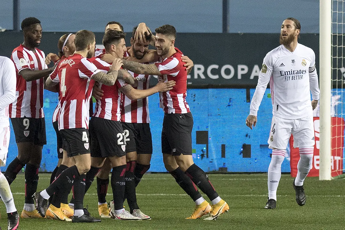 FOTO: El Clasico Tak Terwujud, Real Madrid Kalah 1-2 Dari Athletic Bilbao di Semifinal Piala Super Spanyol