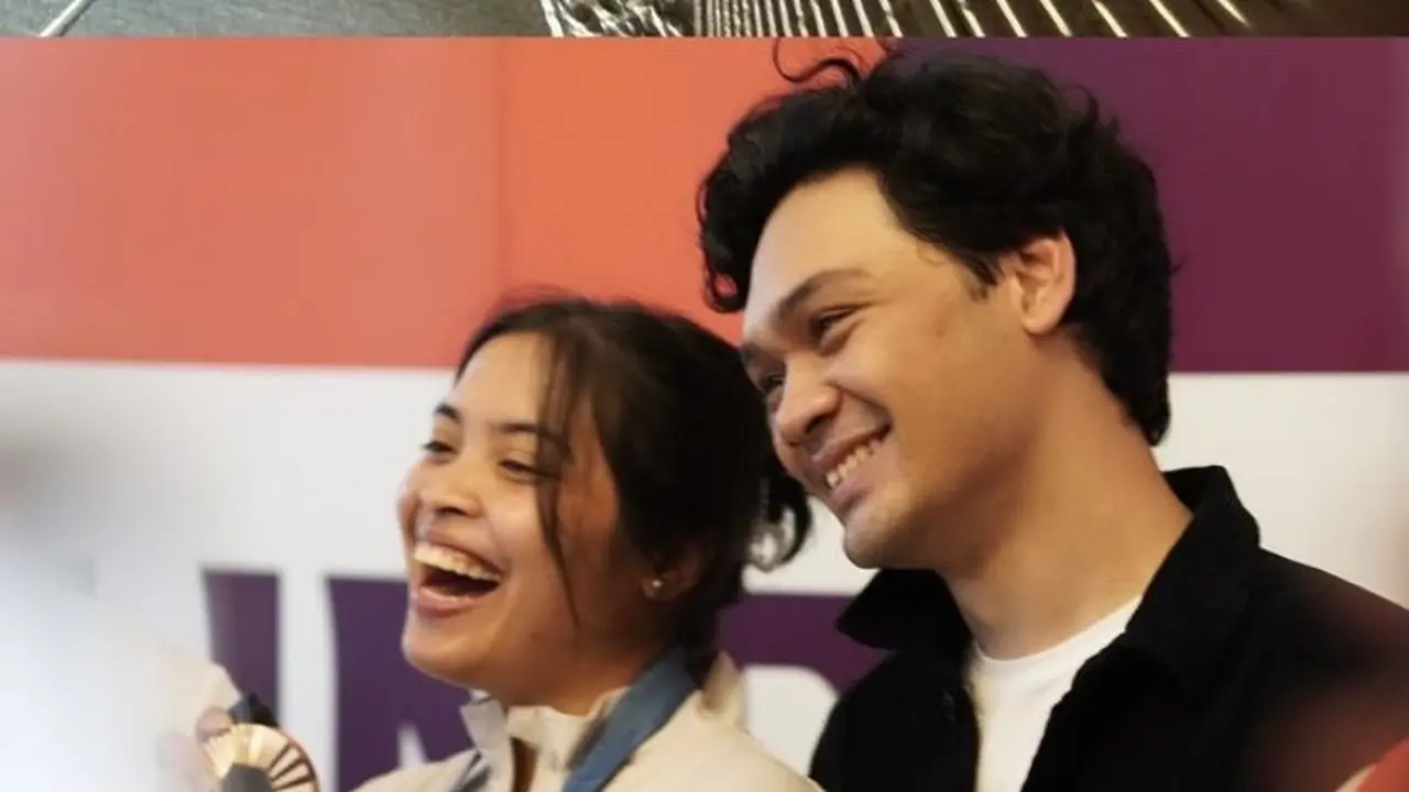 Mikha Angelo saat Temani Gregoria Mariska Tunjung Selama Olimpiade Paris 2024. [@mikha97]