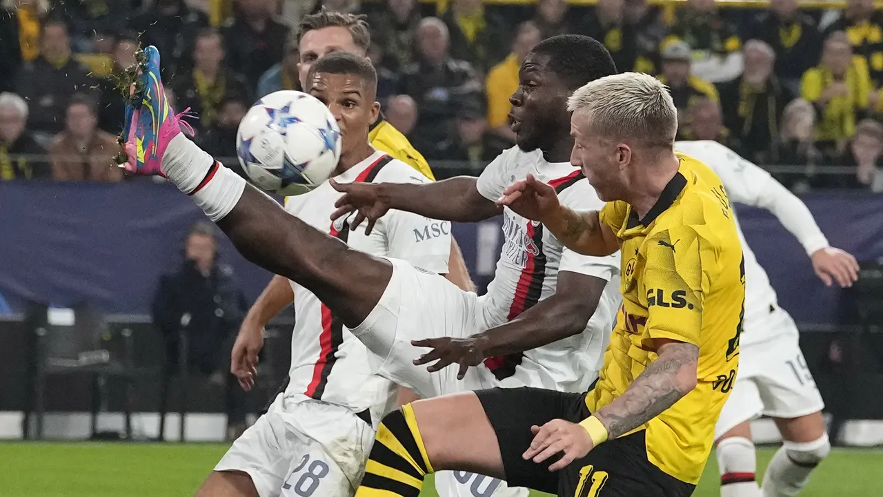 Hasil Liga Champions Dortmund vs AC Milan