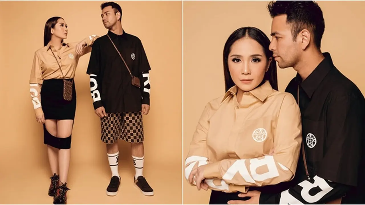 Foto Pemotretan Raffi Ahmad dan Nagita Slavina, Gayanya Bak Masih ABG