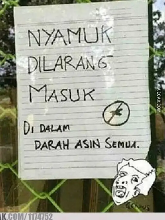 6 Peringatan Untuk Hewan Ini Nyeleneh, Bikin Geleng Kepala