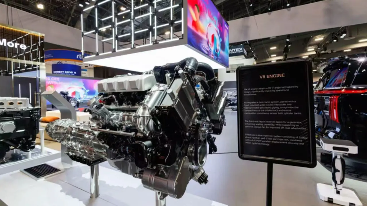Mesin GWM V8 4,0 Liter