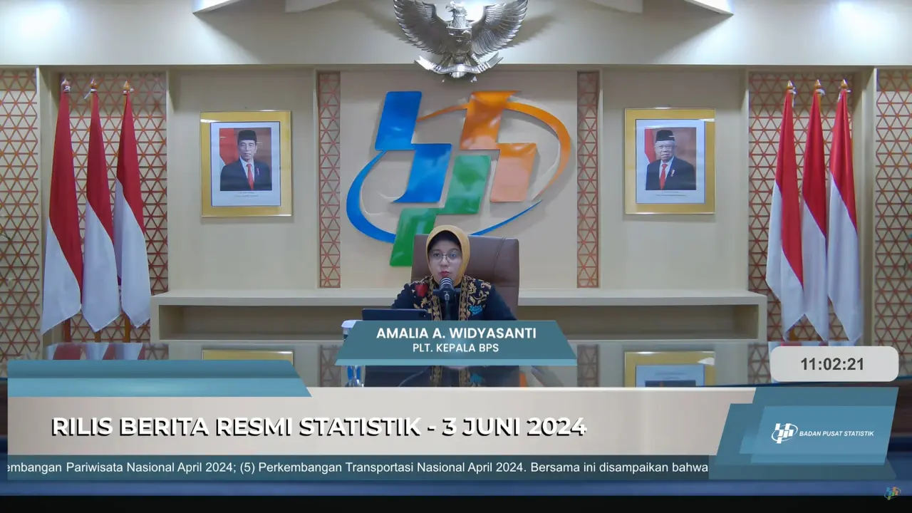 Mei 2024 terjadi deflasi 0,03%, BPS Ungkap Penyebabnya
