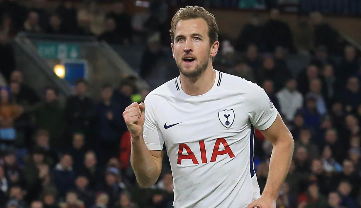 Top skor sementara Premier League, Harry Kane siap melakoni laga Derbi London Utara yang akan berlangsung Sabtu (10/2/2018) (AFP/ Lindsey Parnaby)