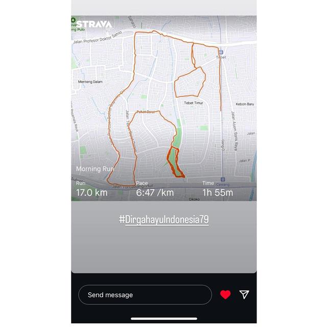 6 Potret Rute Lari Rayakan Hari Kemerdekaan Ini Unik, Totalitas