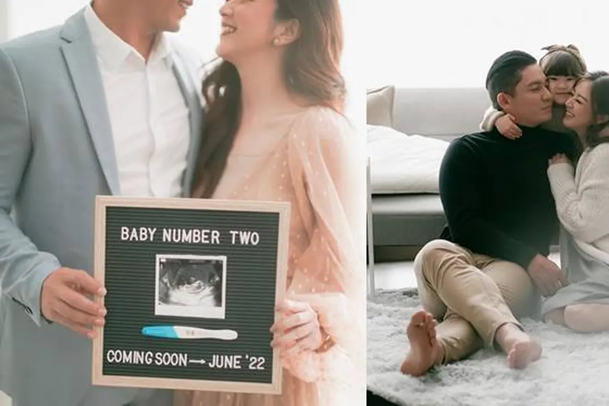 Umumkan Hamil Anak Kedua, Ini 7 Pemotretan Franda dan Samuel Zylgwyn Bersama Buah Hati