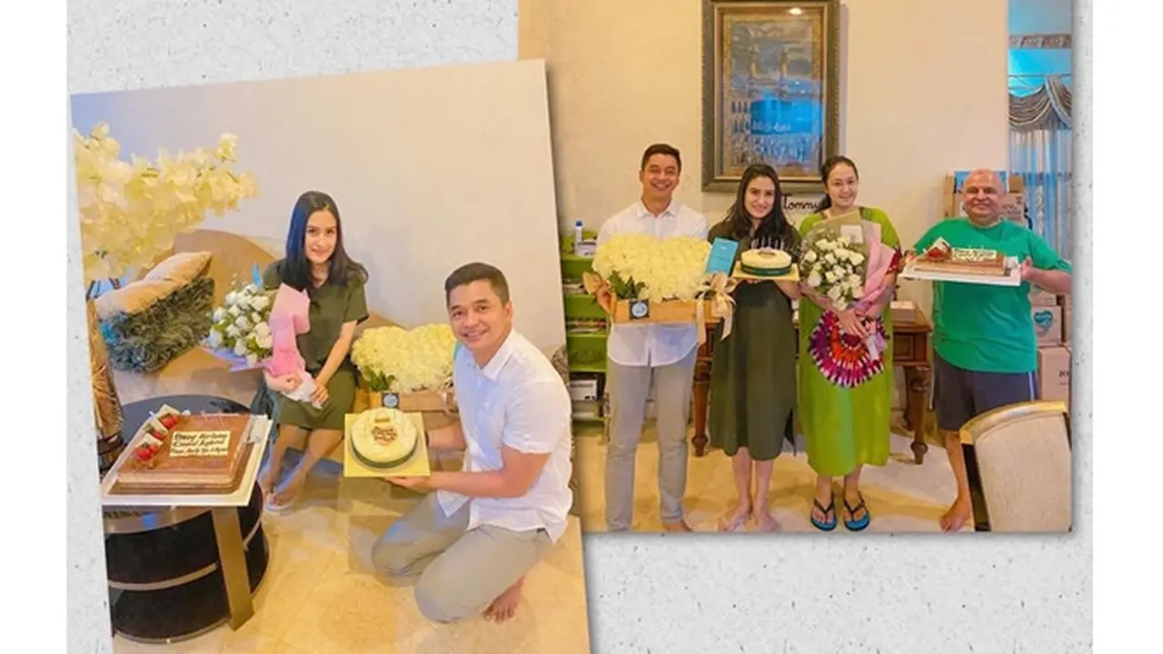 6 Momen Perayaan Ulang Tahun Angbeen Rishi ke-23, Sang Ayah Hadir