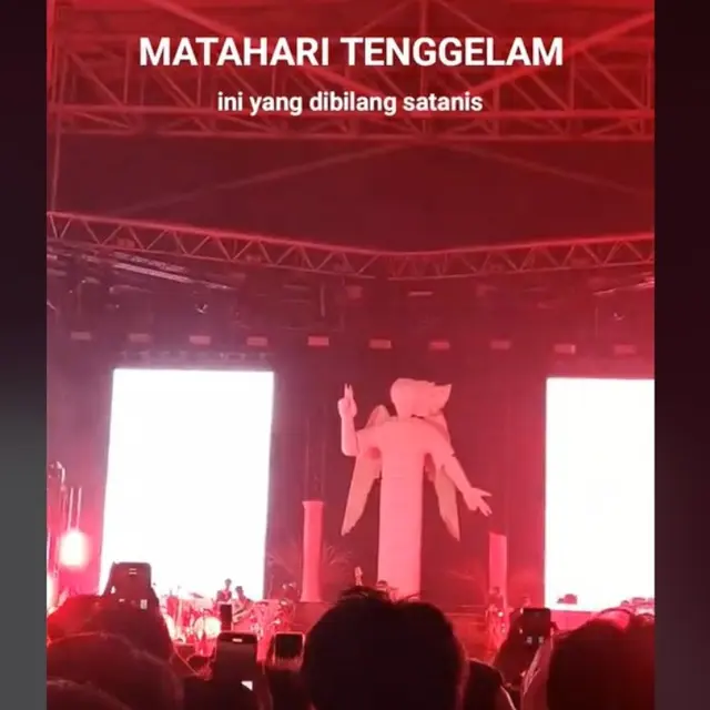 Tanggapan Hindia Soal Lagu dan Konsernya Disebut Aliran Satanis dan Illuminati