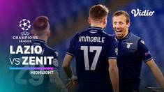 Berita video highlights matchday 4 Grup F Liga Champions 2020/2021, Lazio mengalahkan Zenit St Petersburg 3-1, di mana Ciro Immobile menorehkan 2 gol, Rabu (25/11/2020) dinihari WIB.