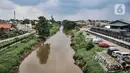 Lokasi pembebasan lahan untuk proyek Normalisasi Ciliwung di Rawajati, Jakarta Selatan, Rabu (9/11/2022). Program normalisasi dikerjakan oleh Pemprov DKI bekerja sama dengan Kementerian PUPR dengan target cakupan normalisasi Sungai Ciliwung mencapai panjang 33 kilometer, terbentang dari Jembatan Jalan TB Simatupang hingga Pintu Air Manggarai. (merdeka.com/Iqbal S Nugroho)