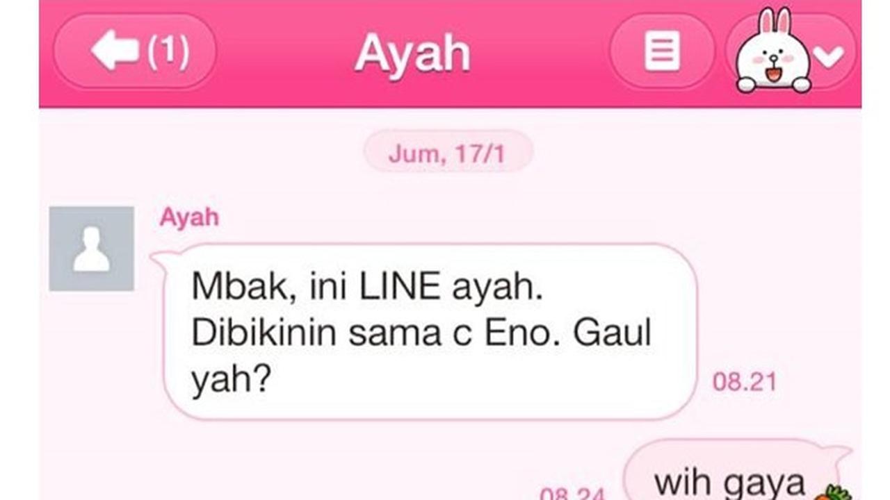 5 Chat Ayah ke Anak Mencoba Gaul Ini Bikin Tepuk Jidat