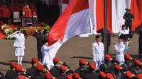 Megawati Menangis saat Pimpin Upacara HUT RI di Markas PDIP