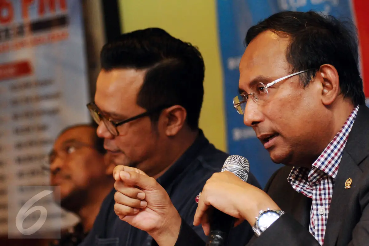 20160102-Wakil Ketua Komisi VII DPR RI dan Anggota DPD RI Bahas Kegaduhan Blok Masela-Jakarta