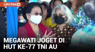Megawati Hingga Prabowo Joget Bareng di HUT ke-77 TNI AU