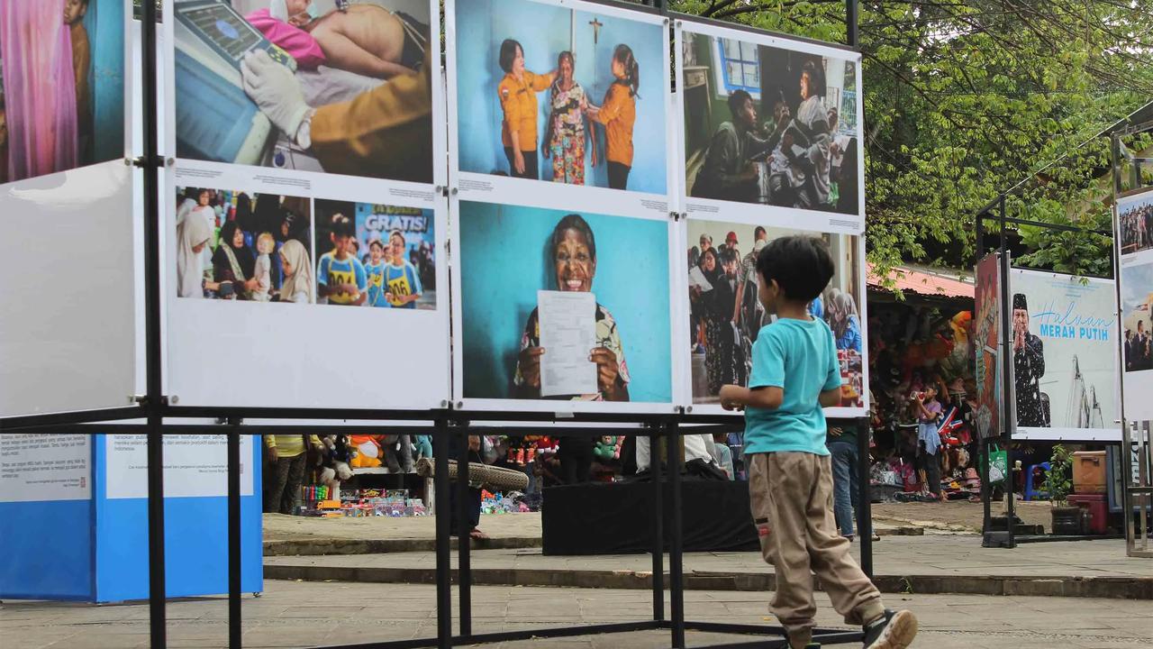 FOTO: Pameran Jurnalistik Haluan Merah di Ruang Publik Ragunan