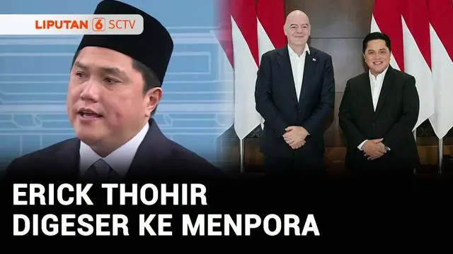 VIDEO: Erick Thohir Jadi Menpora, Mensesneg Buka Suara soal Pengganti Menteri BUMN