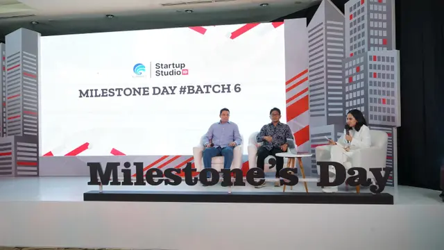 Program akselerator Startup Studio Indonesia (SSI) Batch 6 dengan acara puncak bertajuk “Milestone Day”. Dok: Kominfo