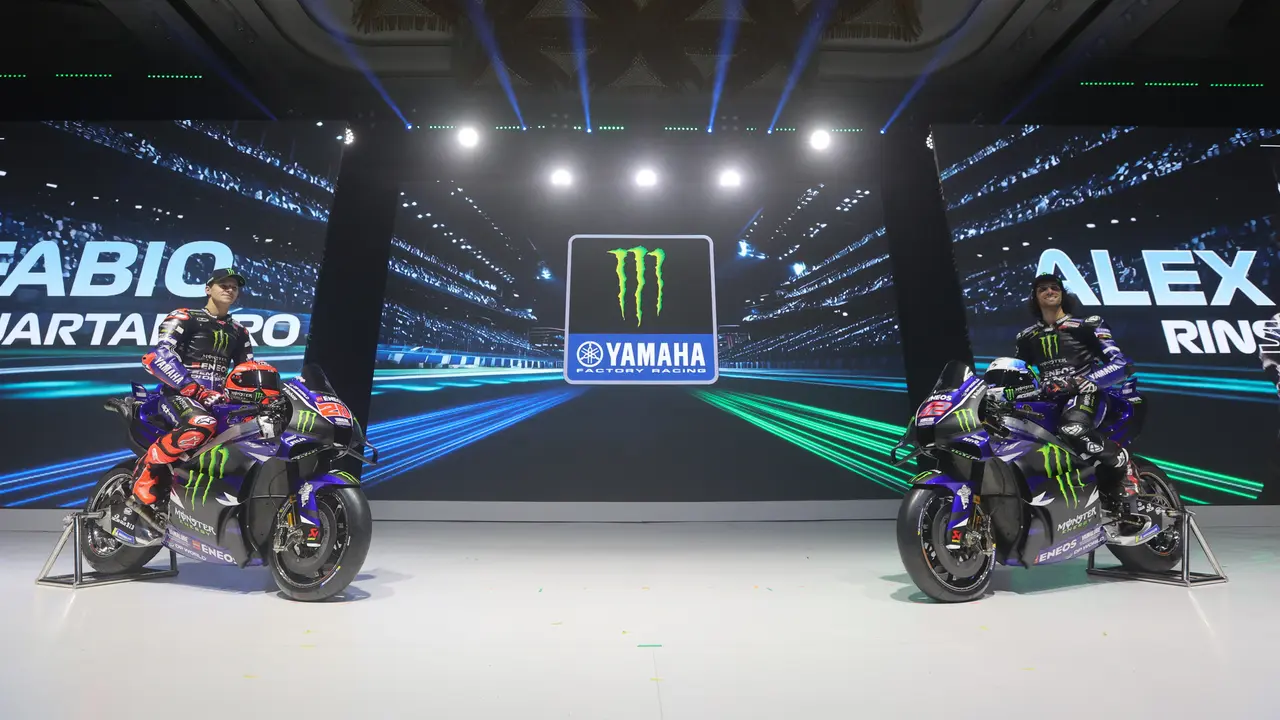 Berteknologi Mesin V4, Yamaha Resmi Perkenalkan YZR M1 untuk MotoGP 2026