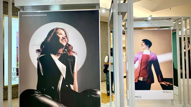 Melihat Pameran Foto 77 Tokoh Inspiratif Indonesia Hasil Bidikan Oppo Reno8