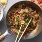 Bihun goreng Singapura untuk menu diet dan vegetarian. (Sumber: BBC)