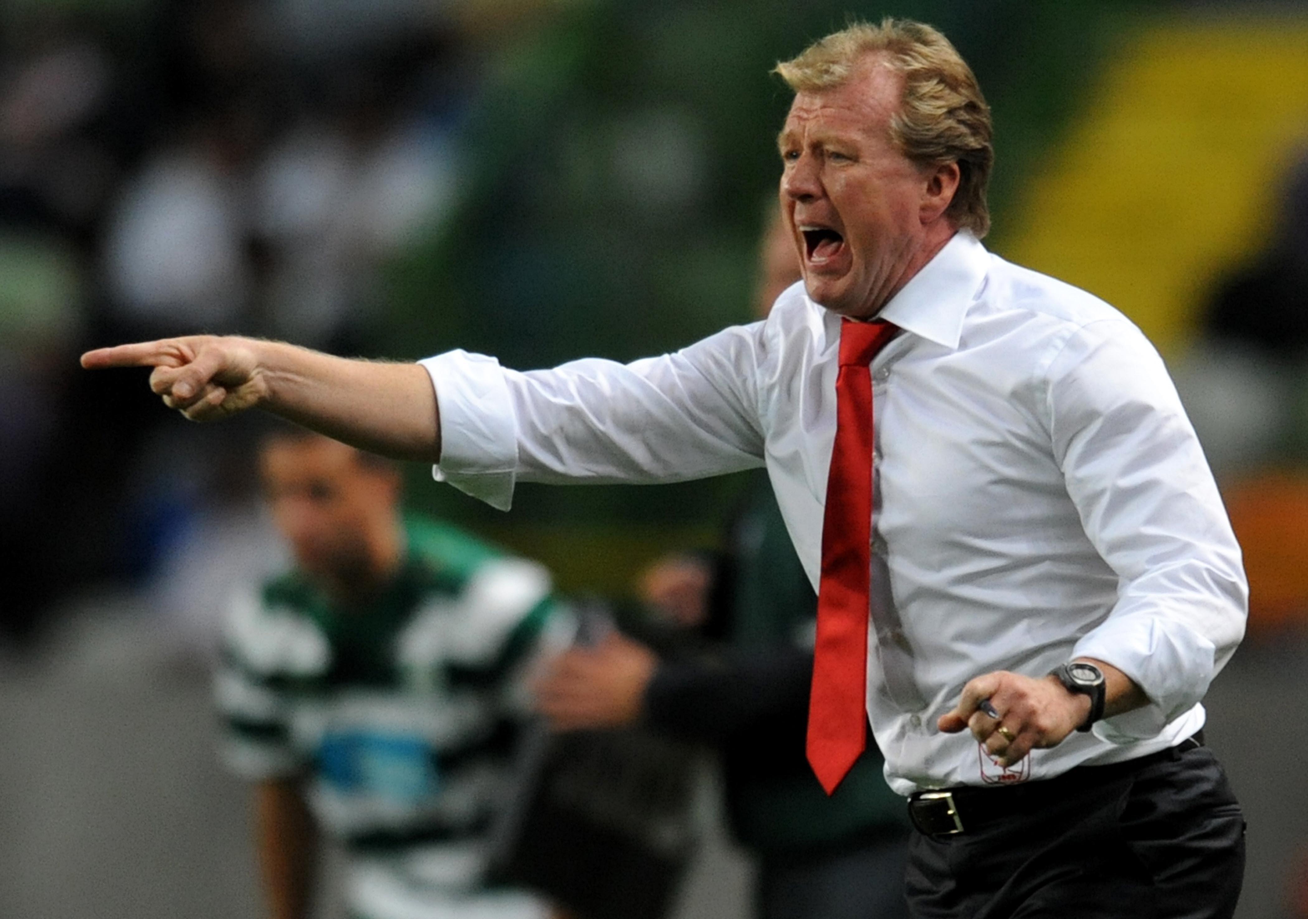 Steve McLaren (FRANCISCO LEONG / AFP)