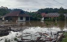 BPBD Sulteng Data Dampak Banjir Pamona Utara, Puluhan Rumah Terendam