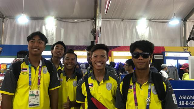 Atlet Thailand berburu souvenir Asian Games 2018
