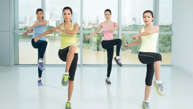 ilustrasi senam irama/Dragon Images/shutterstock