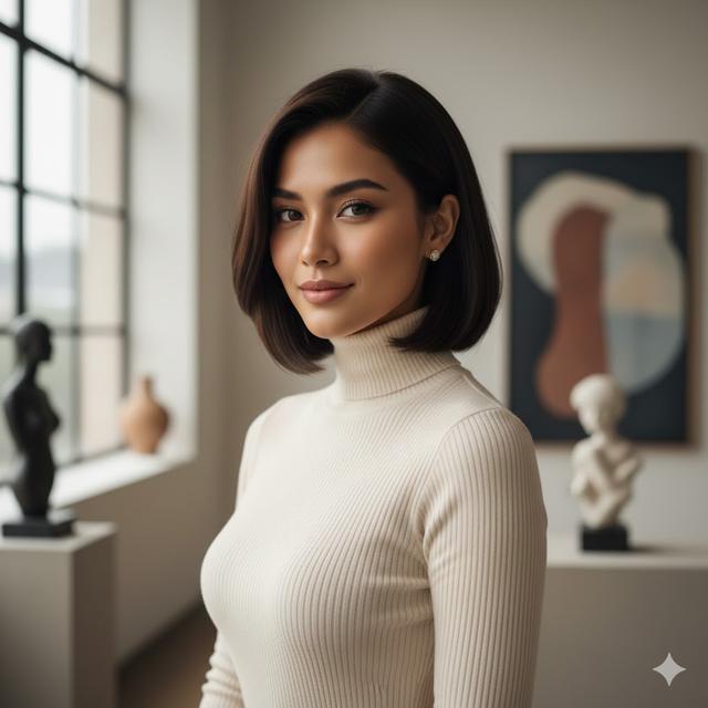 Graduated Bob (Inverted Bob) (Gemini AI)