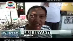 Senjata yang digunakan Yusuf Trianto (41), warga Desa Kincang Wetan, Kabupaten Madiun, Jawa Timur, dalam melakukan perampokan Toko Emas Morodadi cap Dewi Sri di Kecamatan Barat, Kabupaten Magetan