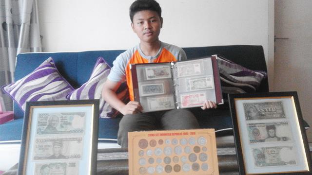 Arjuna Rafi Remaja Kolektor Uang Kuno Dari Samarinda Citizen6 Liputan6 Com