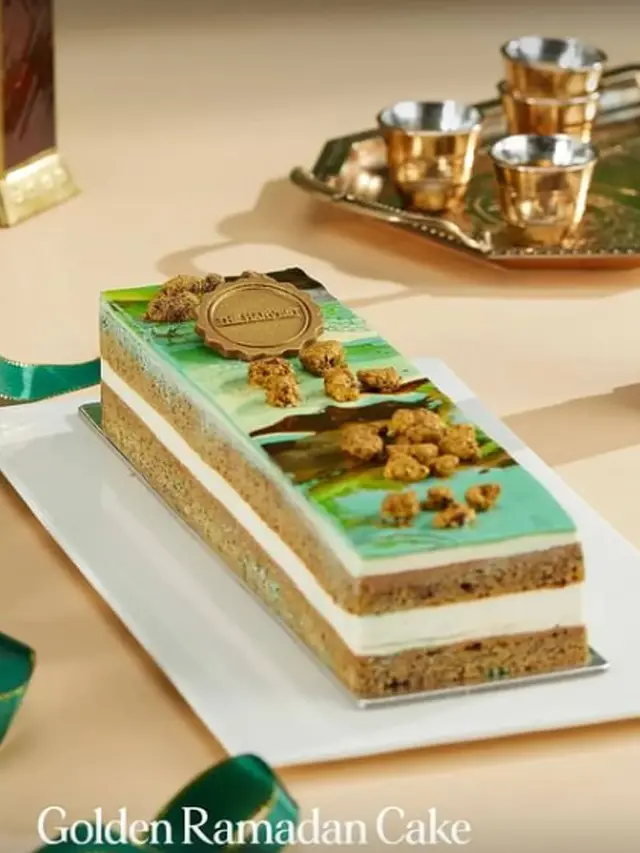 Golden Ramadan Cake dari The Harvest.