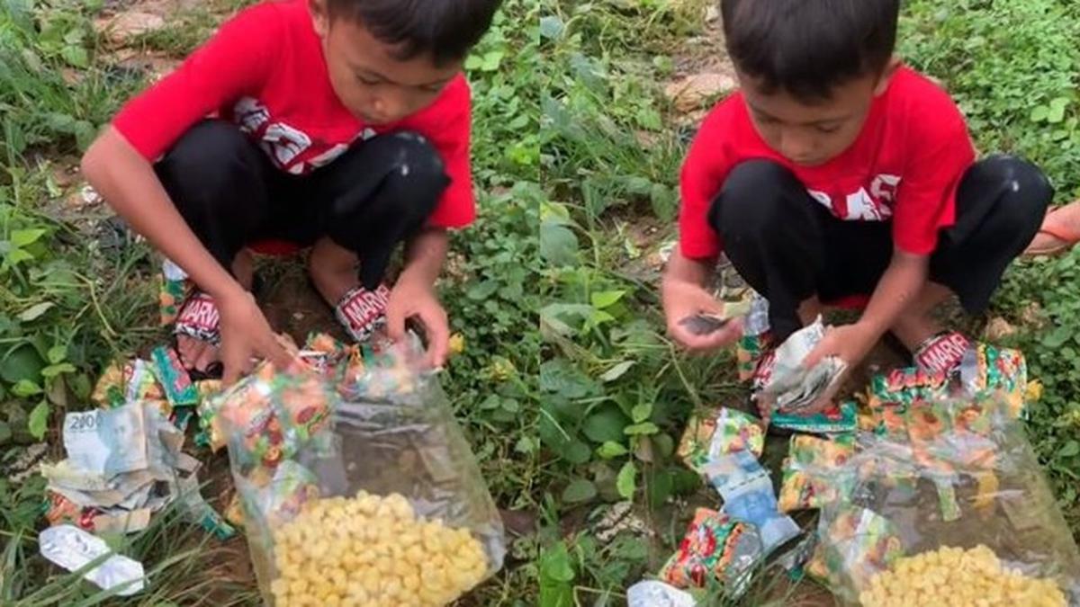Bocah Gowa Viral Usai Kumpulkan Sisa Kue, Dapat Beasiswa dari PAN
