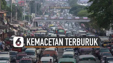 Disebutkan tingkat kemacetan di Jakarta rata-rata 53 persen.