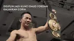 Daud Yordan menang angka mutlak atas petinju Argentina, Cristian Rafael Coria, dalam perebutan gelar interim WBA International kelas ringan.