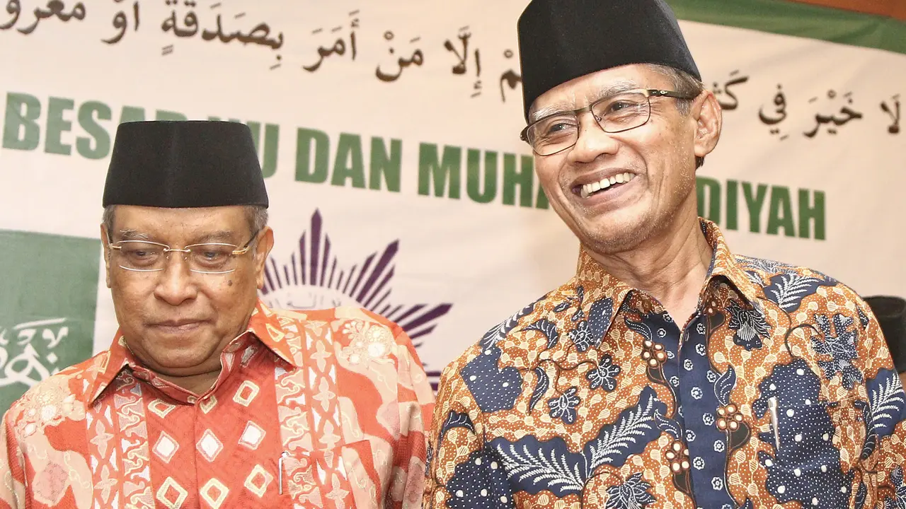 Pertemuan PBNU dan Muhammadiyah-Said Aqil Siradj-Haedar Nashir