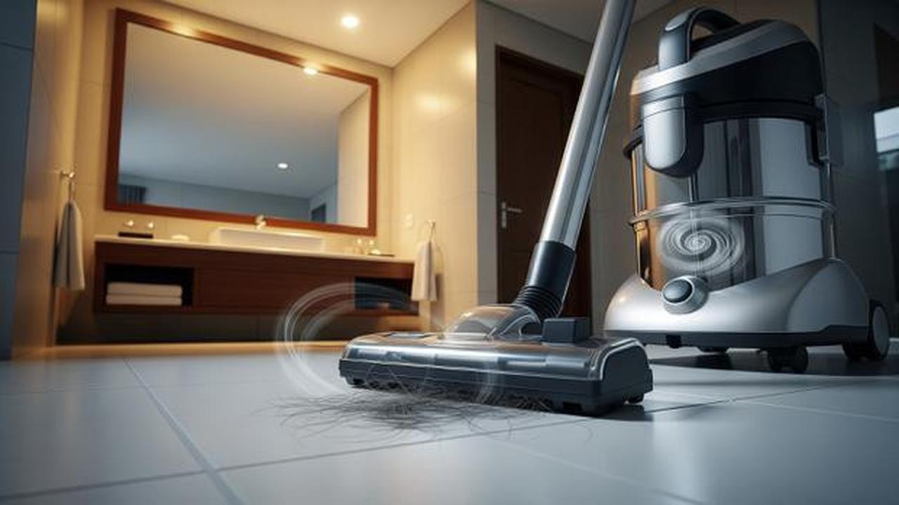 Cara Membersihkan Rambut Rontok di Kamar Mandi Tanpa Harus Menyentuhnya
