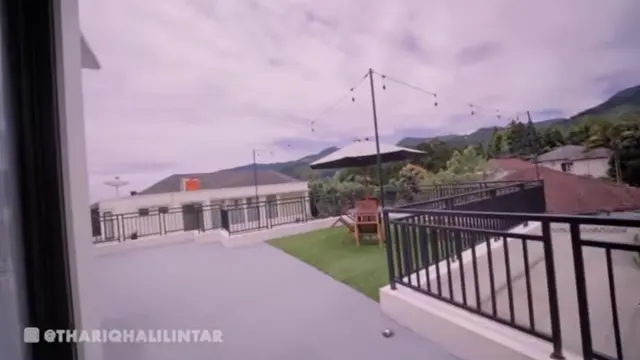 Potret rumah yang disewa Thariq Halilintar