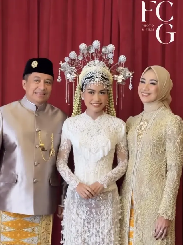 Namira Adjani Putri Alya Rohali saat Akad Nikah