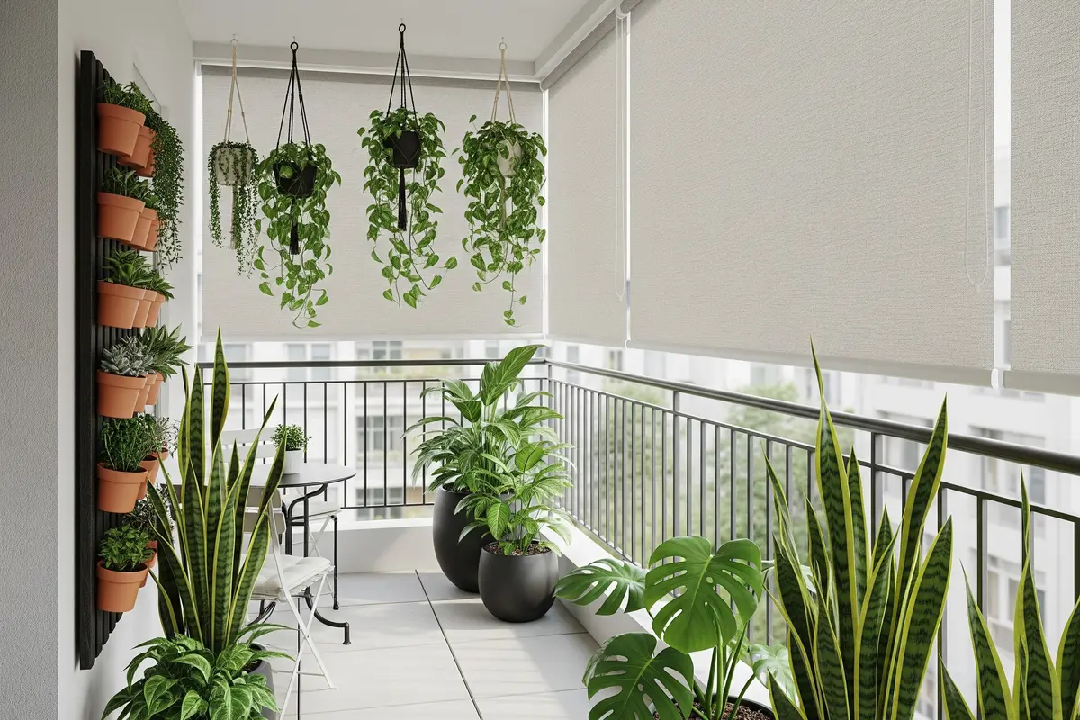 Model Balkon Depan Rumah Minimalis (Image by Gemini AI)